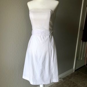 White House | Black Market Strapless Party Dress